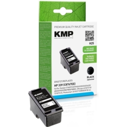 KMP Tintenpatrone schwarz H25 kompatibel zu HP 339 (C8767E)