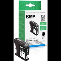 KMP Tintenpatrone schwarz B62BX kompatibel zu brother LC-223BK