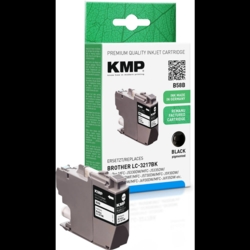 KMP Tintenpatrone schwarz B58B kompatibel zu brother LC-3217BK