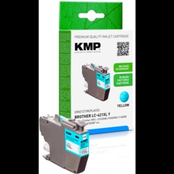 KMP Tintenpatrone gelb kompatibel zu brother LC-421XLY