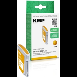 KMP Tintenpatrone cyan H32 kompatibel zu HP 88XL (C9391AE)