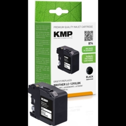KMP Tintenpatrone schwarz B74 kompatibel zu brother LC-129XLBK