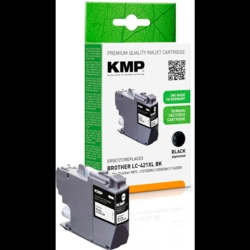 KMP Tintenpatrone schwarz kompatibel zu brother LC-421XLBK