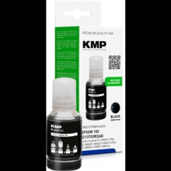 KMP Tintenflasche schwarz kompatibel zu EPSON 102 / T03R14