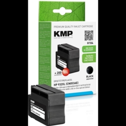 KMP Tintenpatrone schwarz H104 kompatibel zu HP 932XL (CN053AE)