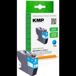 KMP Tintenpatrone cyan kompatibel zu brother LC-422XLC