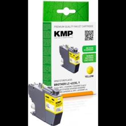 KMP Tintenpatrone gelb kompatibel zu brother LC-422XLY