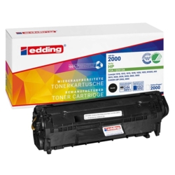 edding Toner schwarz EDD-2000 kompatibel zu HP 12A (Q2612A)