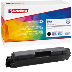 edding Toner schwarz EDD-5028 kompatibel zu KYOCERA TK-580K