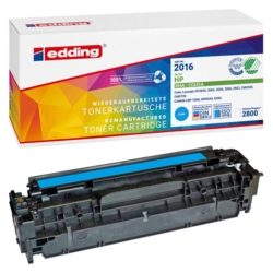 edding Toner cyan EDD-2016 kompatibel zu HP 304A (CC531A)