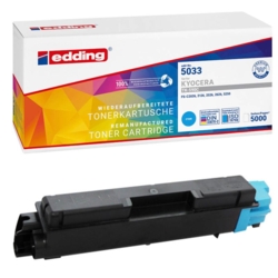 edding Toner cyan EDD-5033 kompatibel zu KYOCERA TK-590C