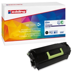 edding Toner schwarz EDD-6009 kompatibel zu LEXMARK 52D2000