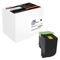 edding Toner gelb EDD-6051 kompatibel zu LEXMARK 71B0040/71B20Y0