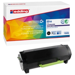 edding Toner schwarz EDD-6010 kompatibel zu LEXMARK 60F2H00