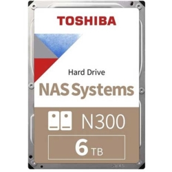 Festplatte 6TB NAS Toshiba N300 HDWG460UZSVA Gold 7200RPM 256MB