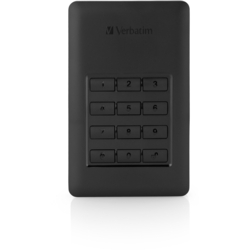 Externe Festplatte 2TB Verbatim Store 'n' Go Keypad Access