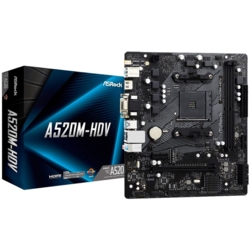 Motherboard AM4 ASRock A520M-HDV mATX