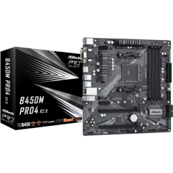 Motherboard AM4 ASRock B450M Pro4 R2.0