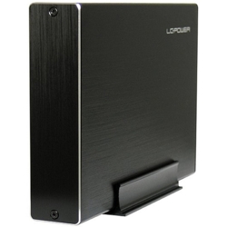 Externes Gehuse SATA USB3 LC-Power Alu black
