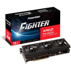 RX 7700XT 12GB PowerColor Fighter Radeon GDDR6 3Fan