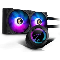 Wasserkhler GIGABYTE AORUS WATERFORCE 280LIQUID CPU COOLER with ARGB display