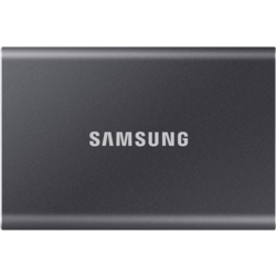 Externes Solid-State-Laufwerk 2TB Samsung Portable T7 USB 3.2 Titan Gray retail