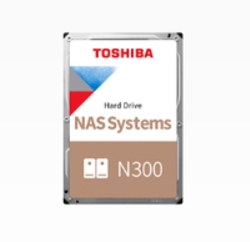 Festplatte 4TB NAS Toshiba N300 HDWG440UZSVA Gold 7200RPM 256MB
