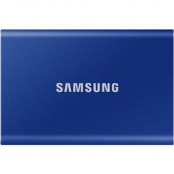 Externes Solid-State-Laufwerk 1TB Samsung Portable T7 USB 3.2 Gen2 Blue retail