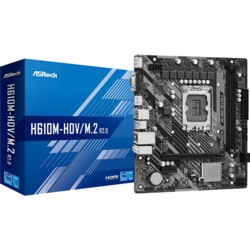 Motherboard 1700 ASROCK H610M-HDV/M.2 R2.0 mATX D4