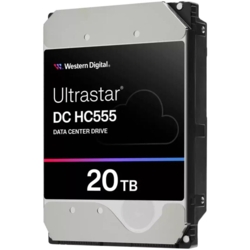 Festplatte WESTERN DIGITAL Ultrastar DC HC555 8,89cm 3,5Zoll 26.1 20TB 512 7200RPM SATA UL