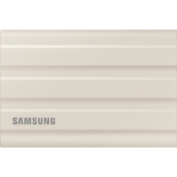 Externes Solid-State-Laufwerk 2TB Samsung Portable T7 Shield USB 3.2 Gen2 Beige retail