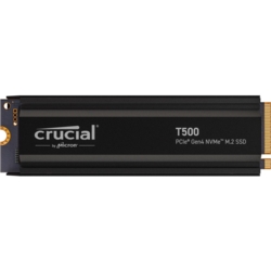 Solid-State-Laufwerk M.2 1TB Crucial T500 NVMe PCIe 4.0 x 4 with Heatsink