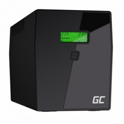 Green Cell 2000VA 1200W berspannungsschutz 230V Black