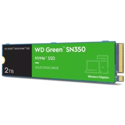 Solid-State-Laufwerk M.2 2TB WD Green SN350 NVMe PCIe 3.0 x 4