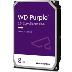 Festplatte 8TB WD WD85PURZ Purple Surveillance 5640RPM 256MB