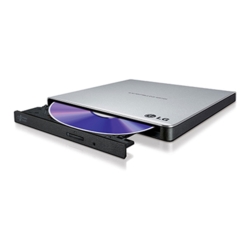 Externer DVD-Brenner HLDS GP57ES40 Slim USB silver