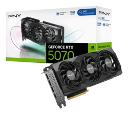 PNY RTX5070 VERTO OC Triple Fan 12GB GDDR7 HDMI 3xDP