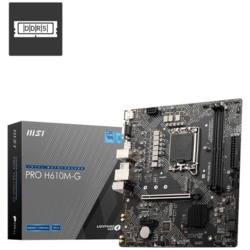 Motherboard 1700 MSI PRO H610M-G DDR5