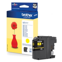 brother Tintenpatrone gelb LC-121Y