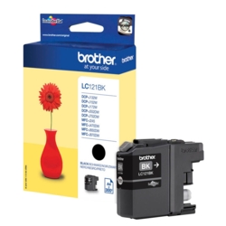 brother Tintenpatrone schwarz LC-121BK