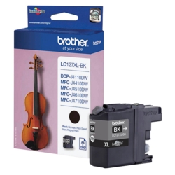 brother Tintenpatrone schwarz LC-127XLBK