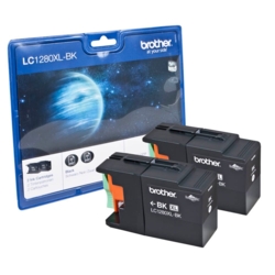 brother Tintenpatronen 2x schwarz LC-1280XLBK