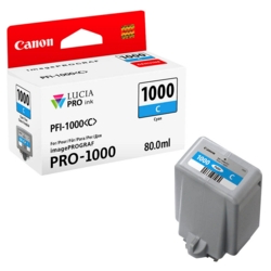 Canon Tintenpatrone cyan PFI-1000 C