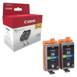 Canon Tintenpatronen color CLI-36 CL Twin-Pack, 2er-Set
