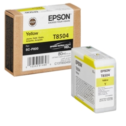 EPSON Tintenpatrone gelb T8504