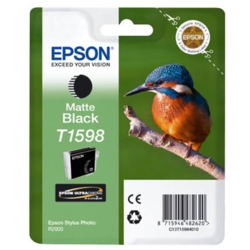 EPSON Tintenpatrone mattschwarz T1598