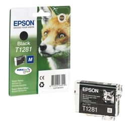 EPSON Tintenpatrone schwarz T1281M