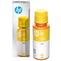 HP Tintenflasche gelb 31 1VU28AE
