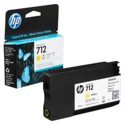 HP Tintenpatrone gelb 712 3ED69A