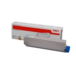 OKI Toner cyan 44844615